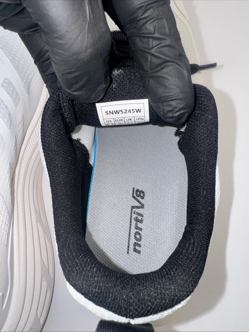 Northwave White and Black Women's Athletic Shoes